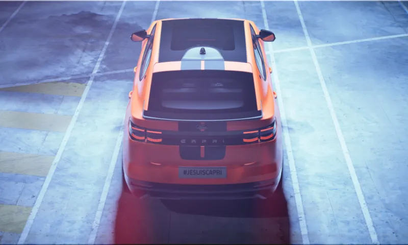 All-Electric Ford Capri