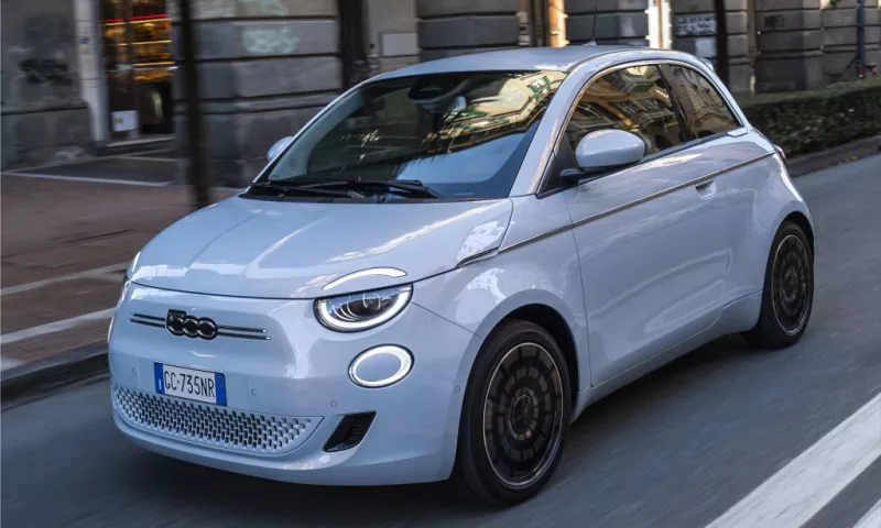 Fiat 500 electric car