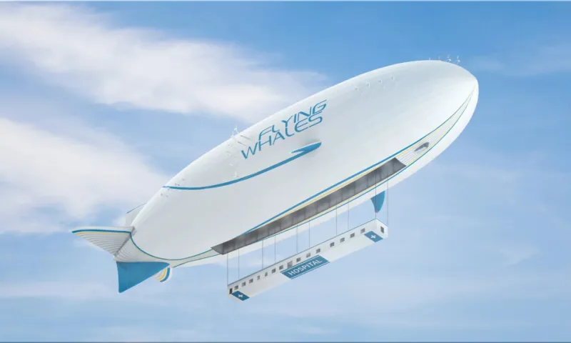 Flying Whales LCA60T hybrid airship
