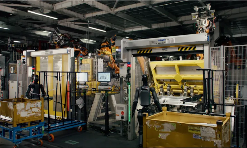 Humanoid Robots in Car Manufacturing