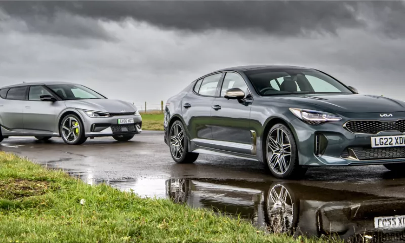 Kia Stinger and Kia EV6 GT