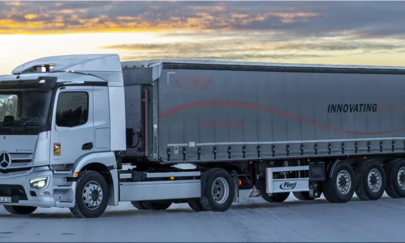 Mercedes-Benz eActros 600 Electric Trucks