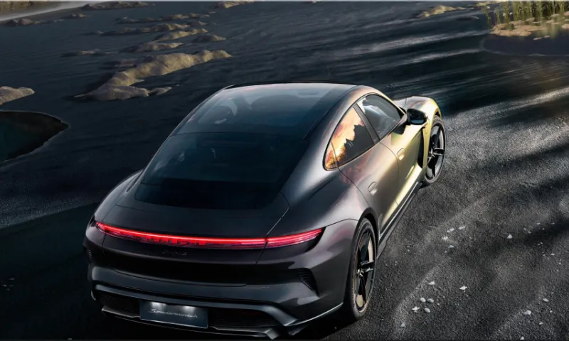 Porsche Taycan Turbo S Celestial Jade
