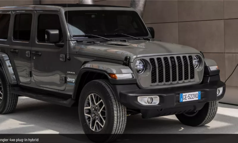 Jeep Wrangler 4xe plug-in hybrid