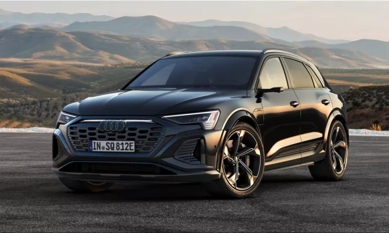 The 2023 Audi SQ8 e-tron is a powerful electric SUV that can rival Tesla
