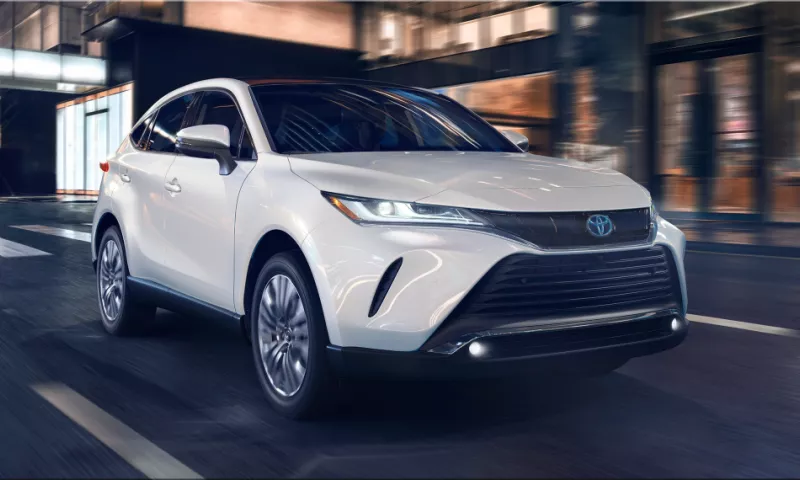 The 2024 Toyota Venza Hybrid SUV Stands Out with Its Stylish Design and Innovative Features