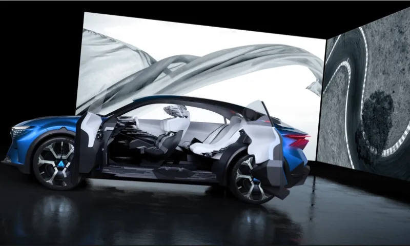 The Alpine A390_β: A Stunning Electric Sports Car