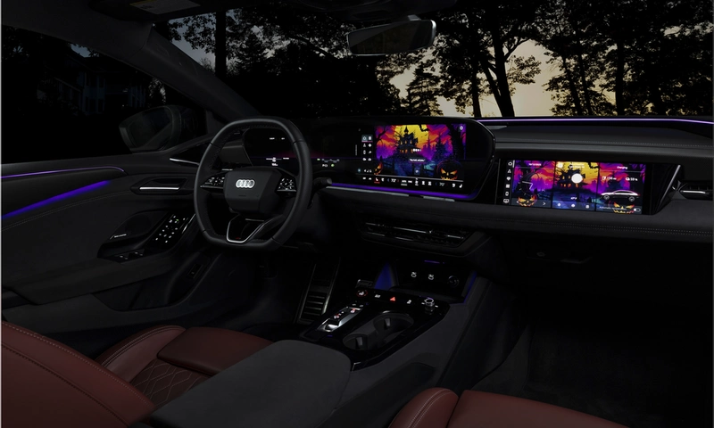 Audi Turns Halloween Into a Digital Drive Experience with New MMI Themes