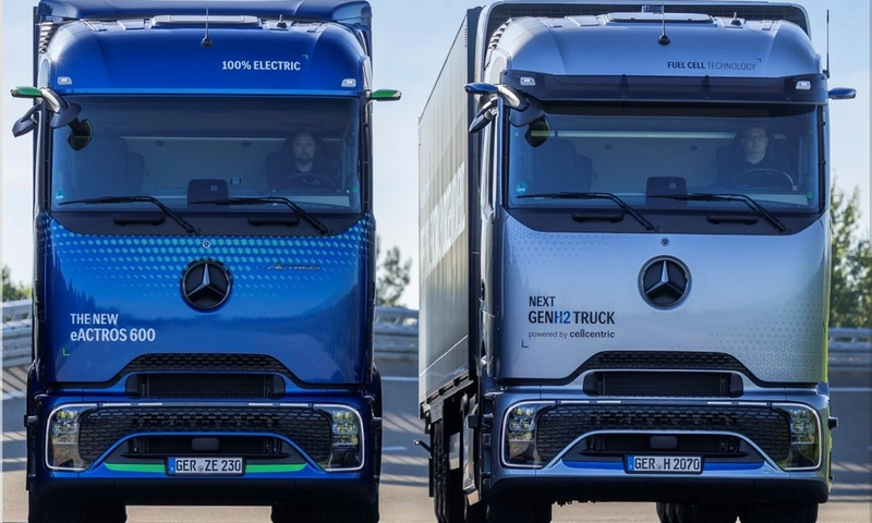 Battery-Electric vs Fuel Cell Trucks