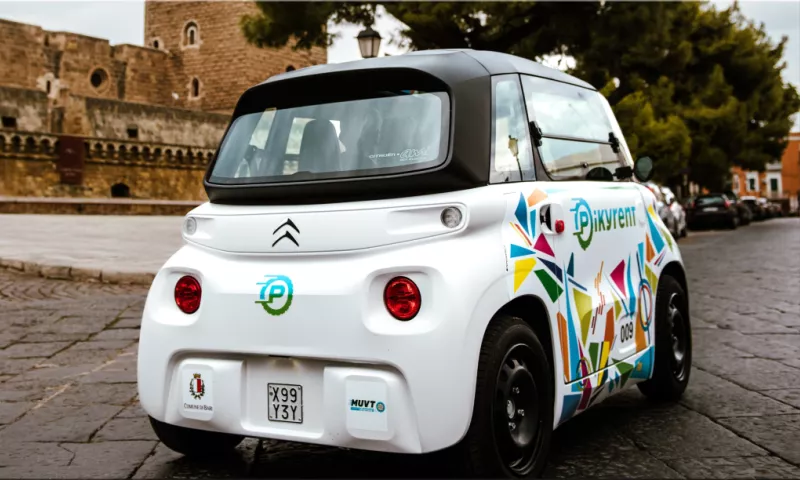 Citroen Ami and My Ami Cargo: A Winning Formula for Electric Car Sharing in Bari