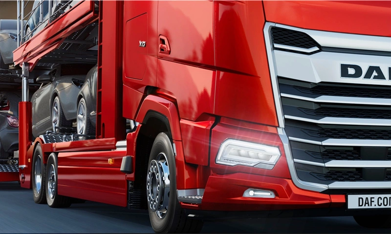 DAF Launches Low-Chassis XD, XF, XG, XG+ Trucks for Car Transport Efficiency