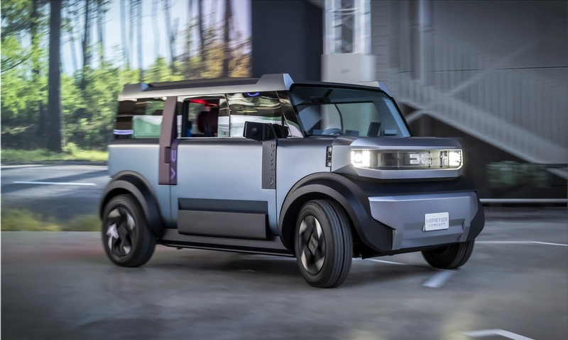 Dacia Hipster Concept: Ultra-Affordable EV With 4 Seats in 3 Meters