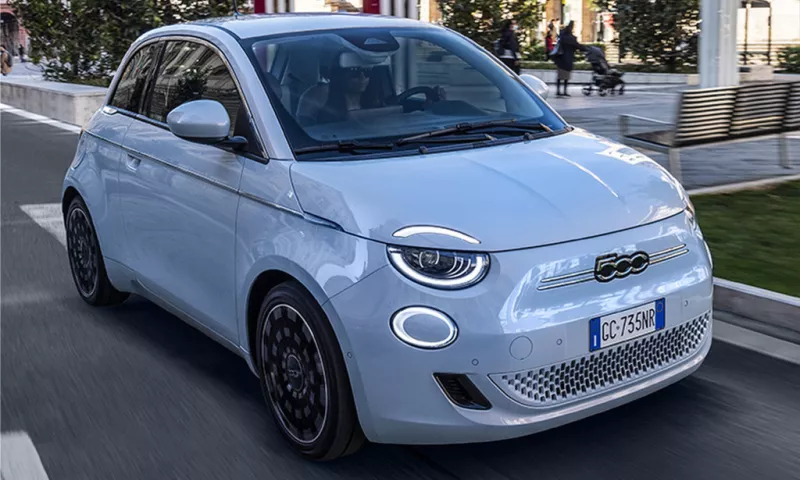 Fiat 500 electric car