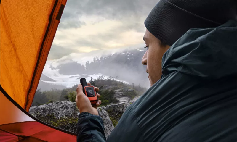 Garmin inReach provides satellite communication and SOS functionality