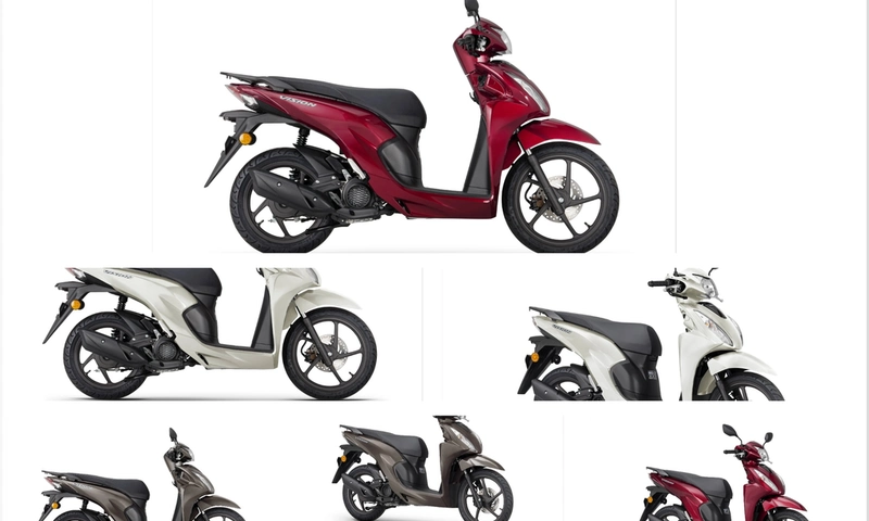 New Honda Vision 110: New Paint, Same Efficient City Scooter