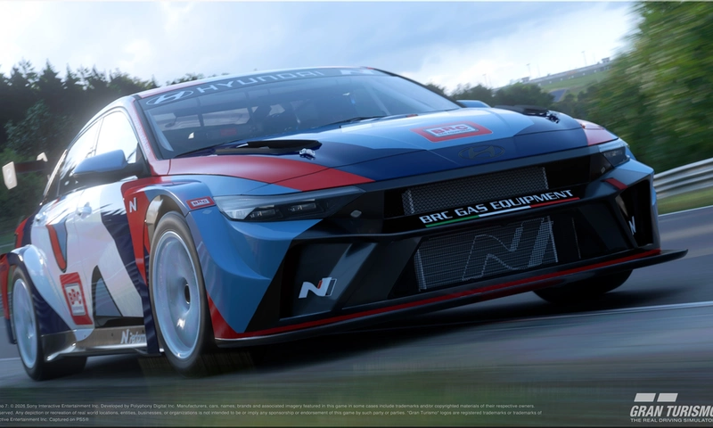 Gran Turismo 7 Adds Hyundai ELANTRA N TCR, Bridging Racing and Simulation