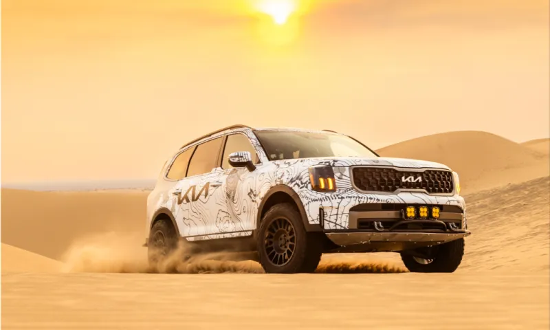 Kia Telluride X-Pro Dominates the Desert: Conquering the Rebelle Rally 2024