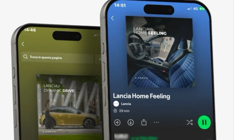 Lancia Ypsilon and Spotify: The Perfect Driving Duo