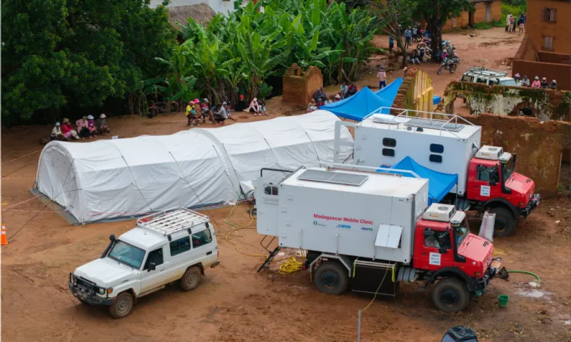 Mercedes-Benz Unimog U 5000 Trucks Bring Mobile Clinics to Remote Madagascar