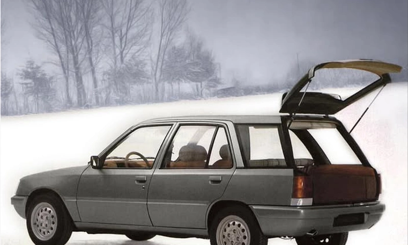 Unseen Peugeot 205 Estate Concepts: Verve and Nepala Projects Revealed
