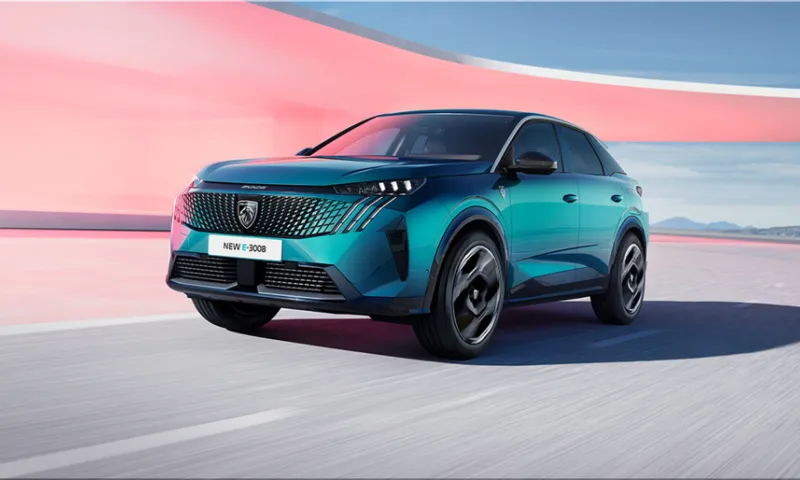 Peugeot E-3008: Electric SUV Phenomenon Garners 50,000 Orders