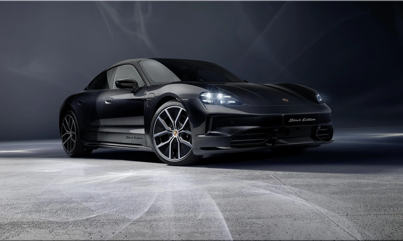 Porsche Taycan and Cayenne Black Edition