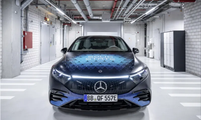 Mercedes-Benz and Formula 1 Engineers Pioneer Solid-State Battery Road Tests