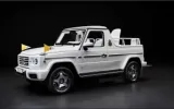 Electric Popemobile Mercedes