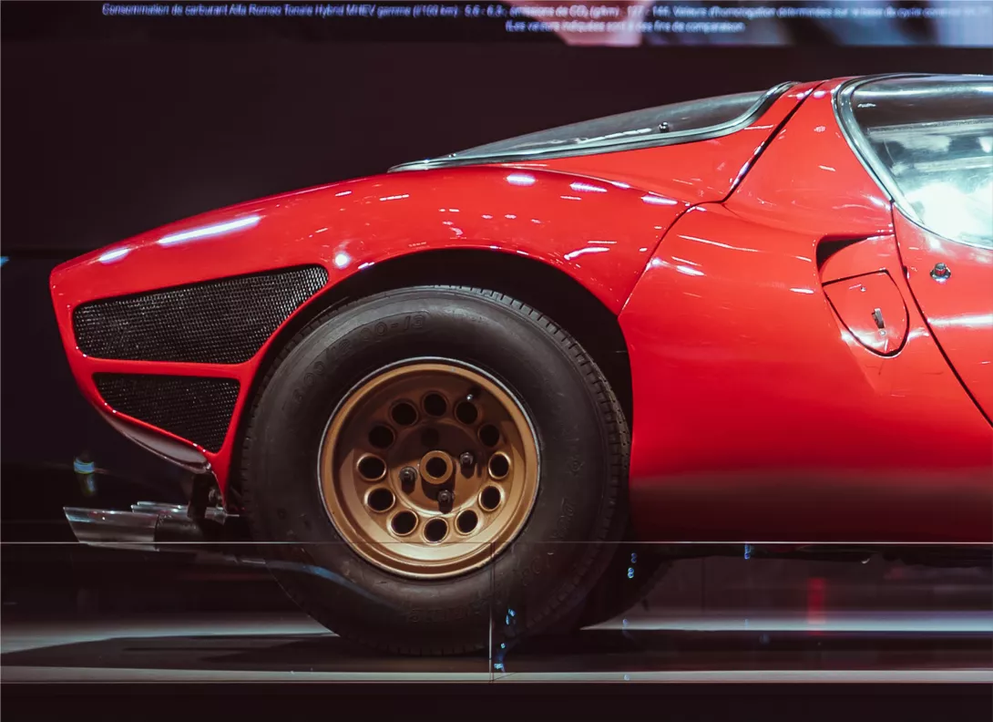 The 1967 Alfa Romeo 33 Stradale in Brussels