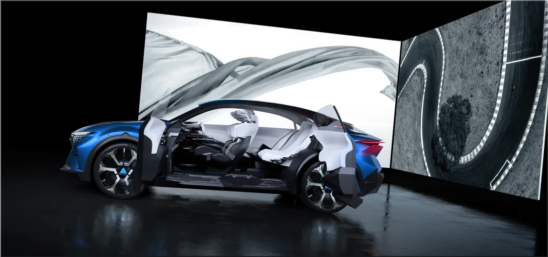 The Alpine A390_β: A Stunning Electric Sports Car