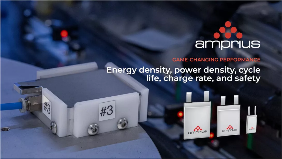 Amprius Breaks the Silicon Anode Battery Barrier with 400 Wh/kg and 10C