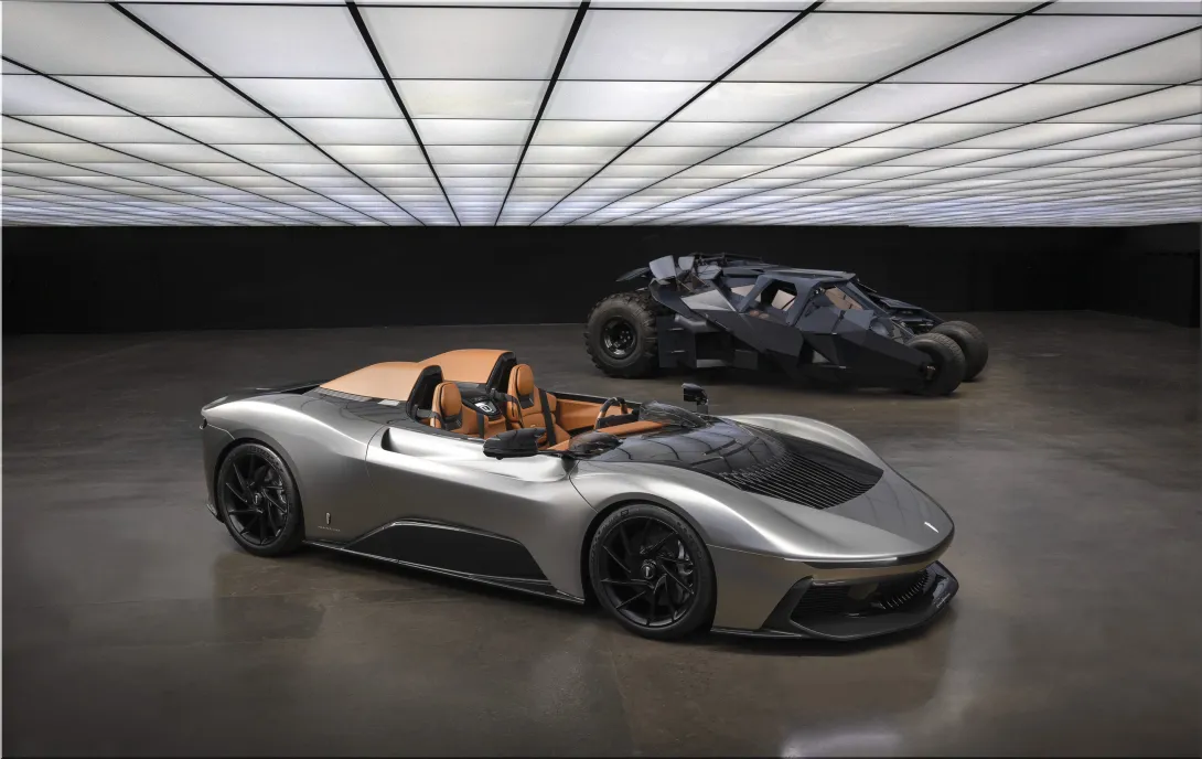 Automobili Pininfarina B95 Gotham: Electric Hypercar Meets Batman Luxury