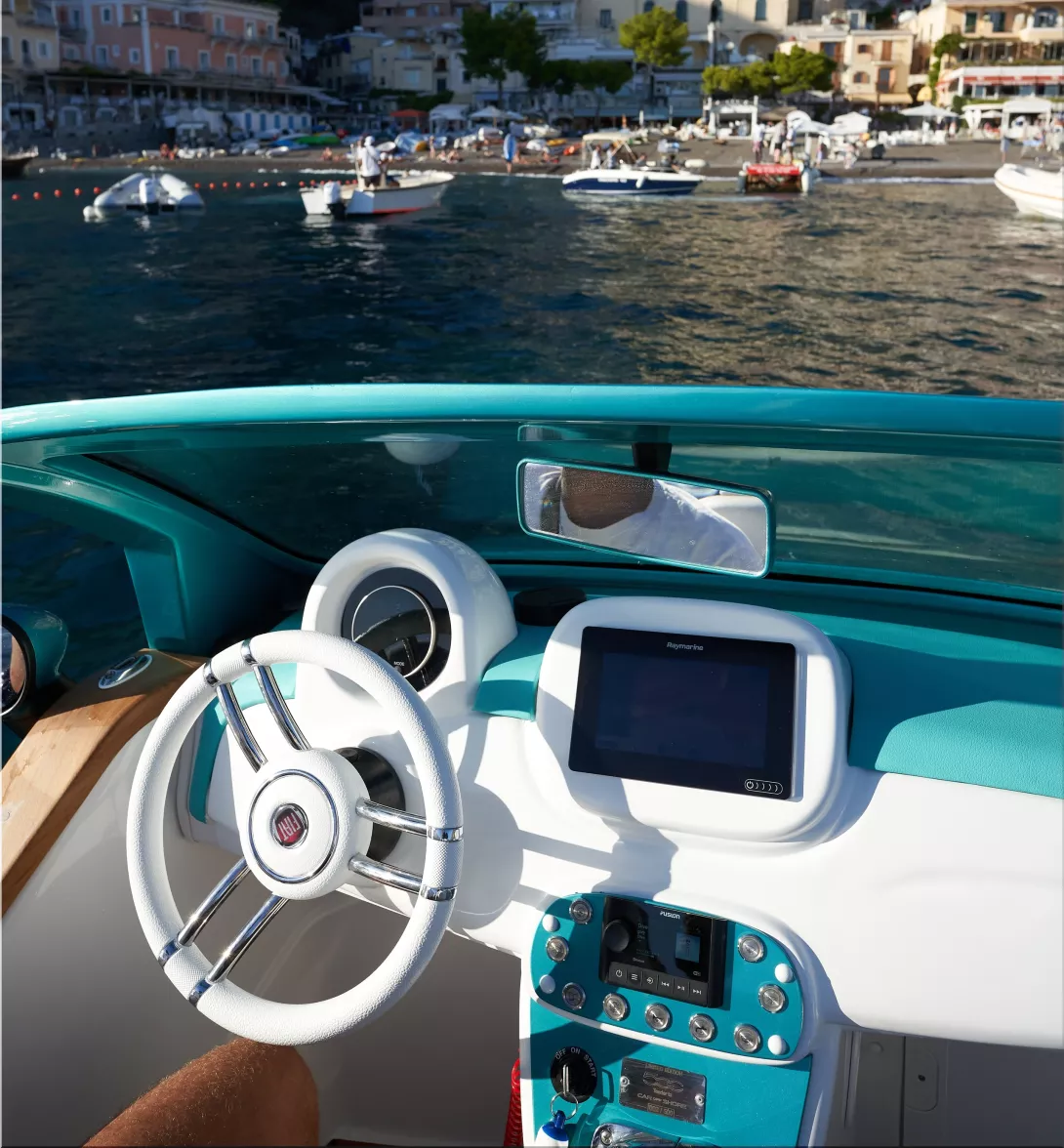 Fiat 500 Off-Shore boat