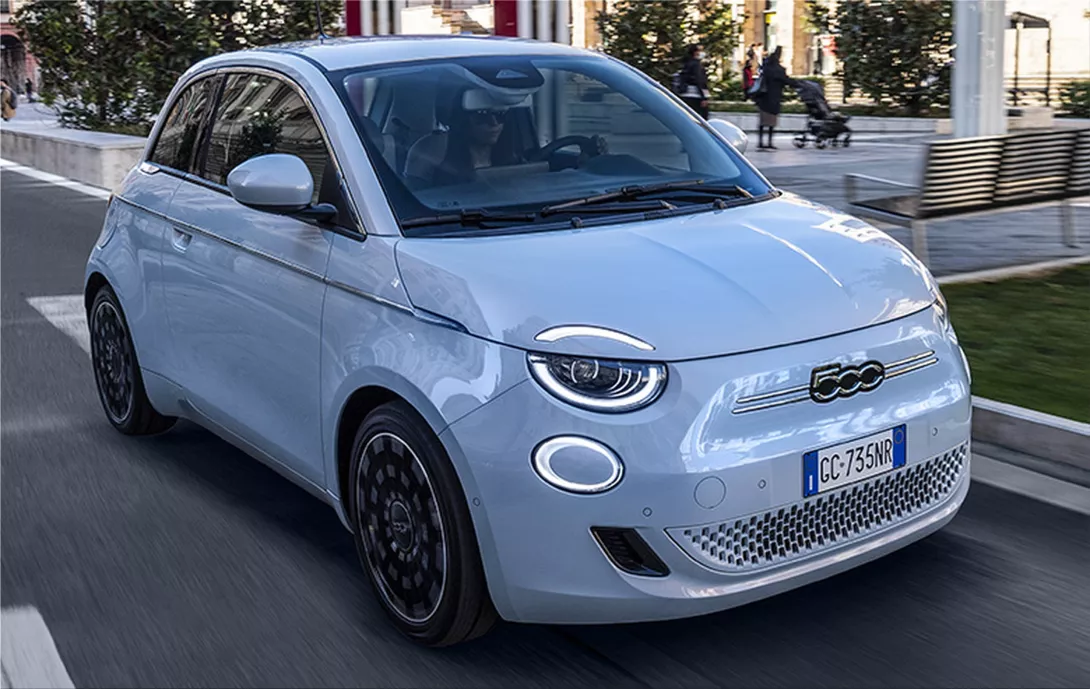 Fiat 500 electric car