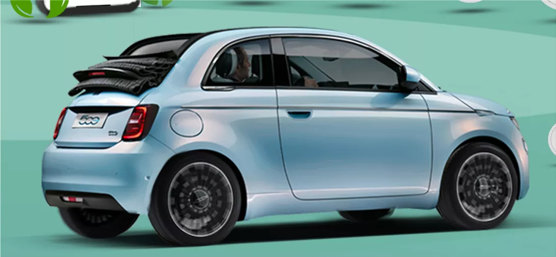 Fiat 500 electric car