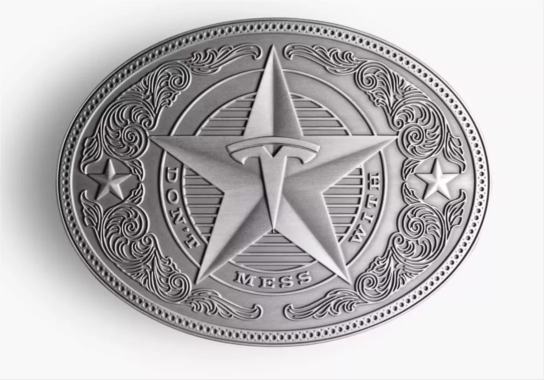 Giga Texas Belt Buckle