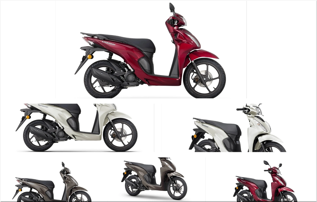 New Honda Vision 110: New Paint, Same Efficient City Scooter