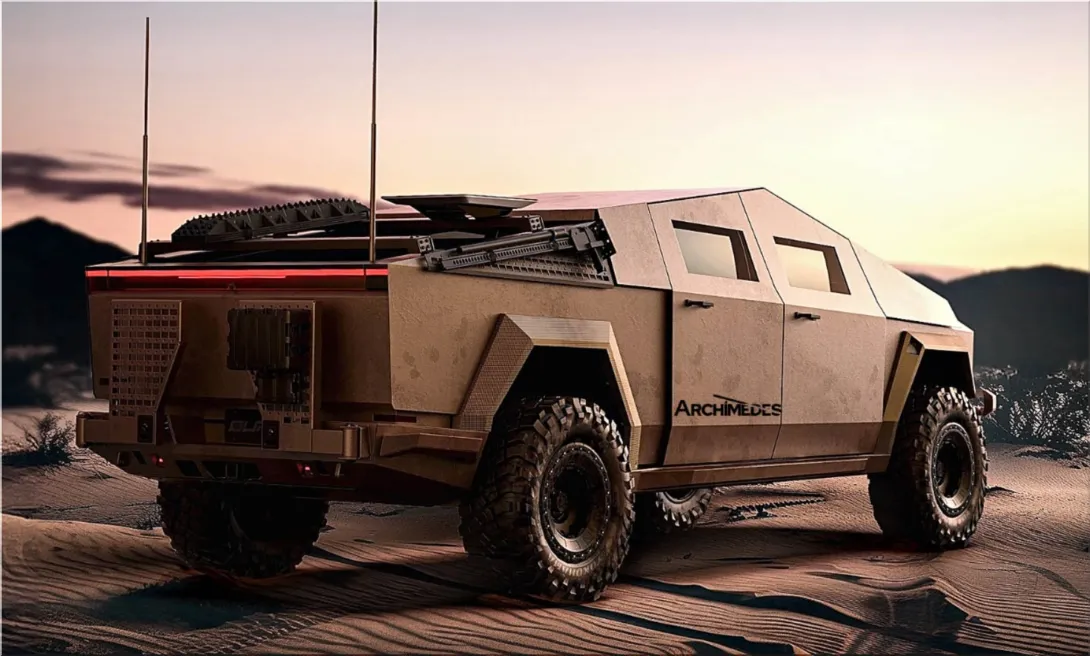 The Ultimate Apocalypse-Ready Off-Roader: The Jet-Fueled Cybertruck Kit