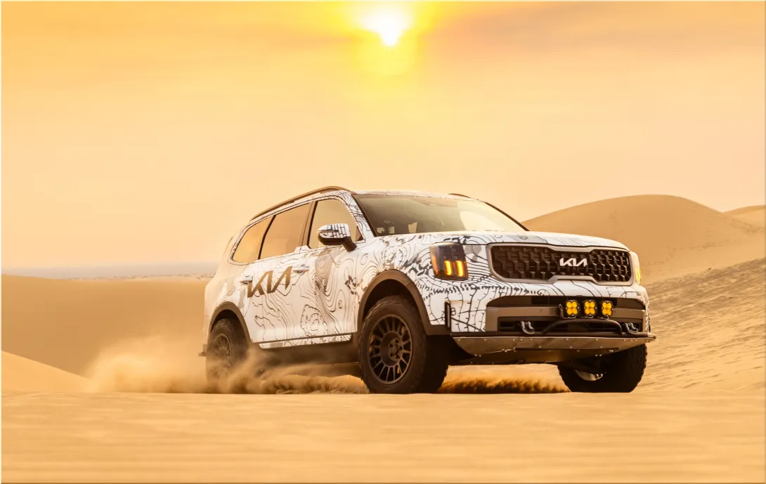 Kia Telluride X-Pro Dominates the Desert: Conquering the Rebelle Rally 2024