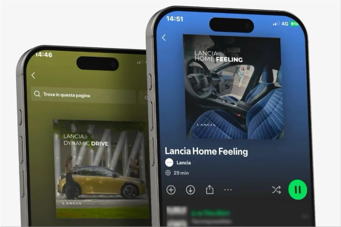 Lancia Ypsilon and Spotify: The Perfect Driving Duo