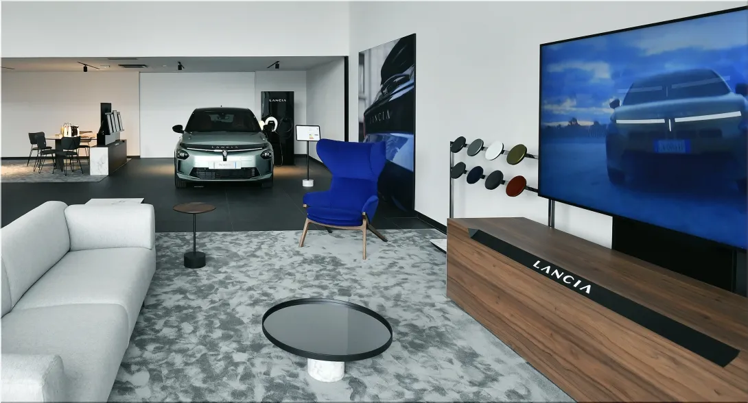 Lancia Makes a Grand Return to Europe with New Showrooms in Paris and Barcelona