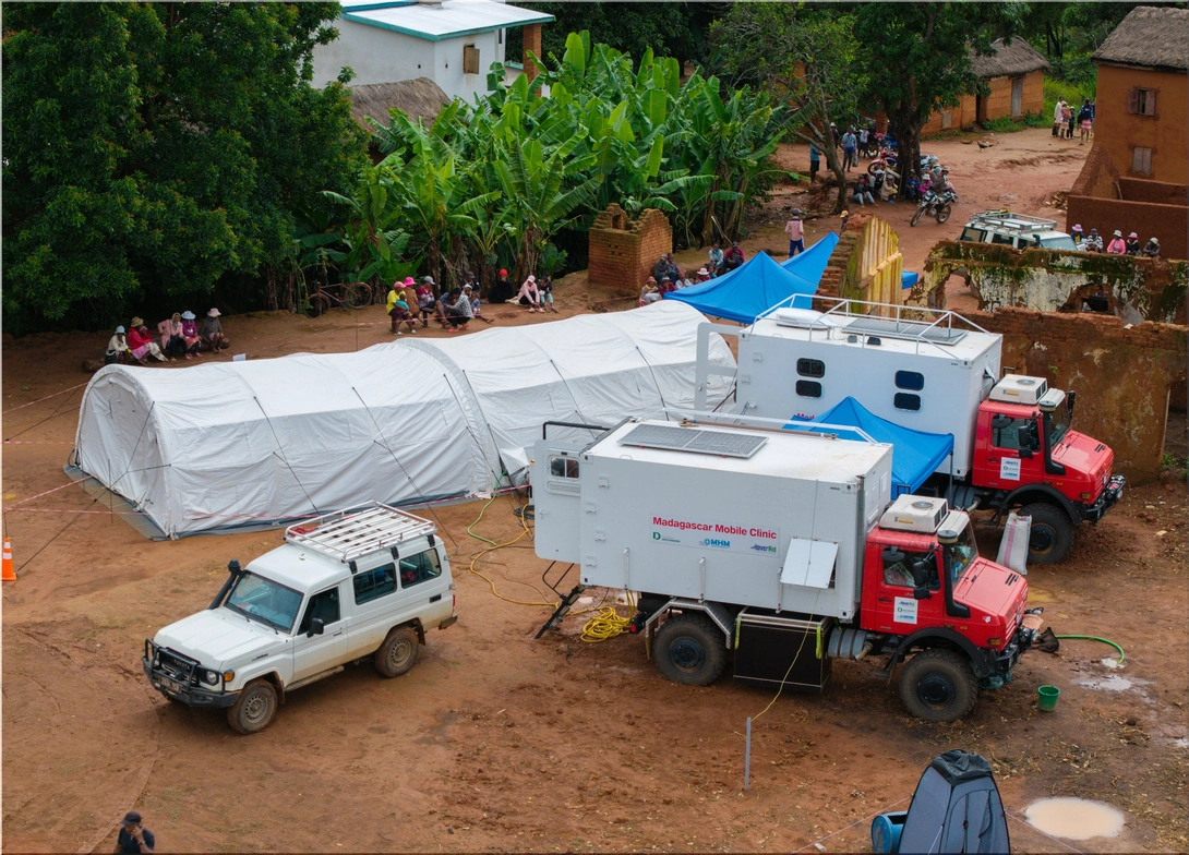Mercedes-Benz Unimog U 5000 Trucks Bring Mobile Clinics to Remote Madagascar