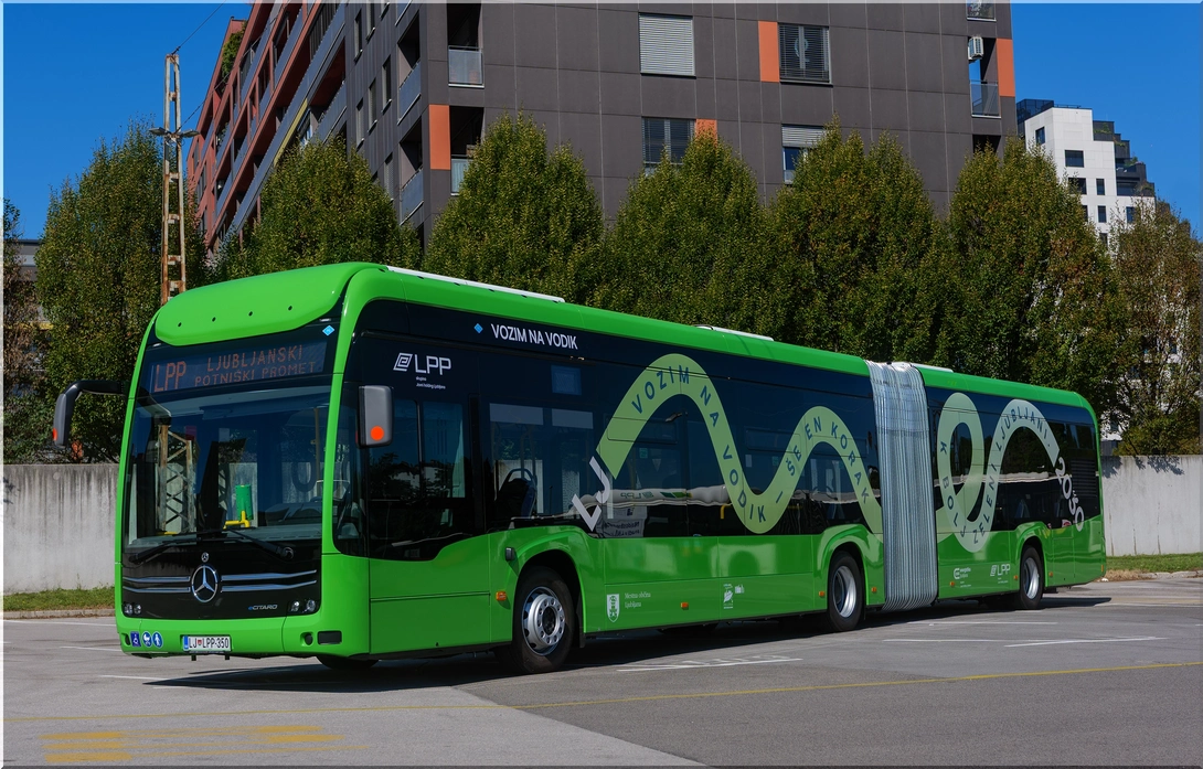 Mercedes-Benz eCitaro: Ljubljana Puts 35 Electric Buses to Work