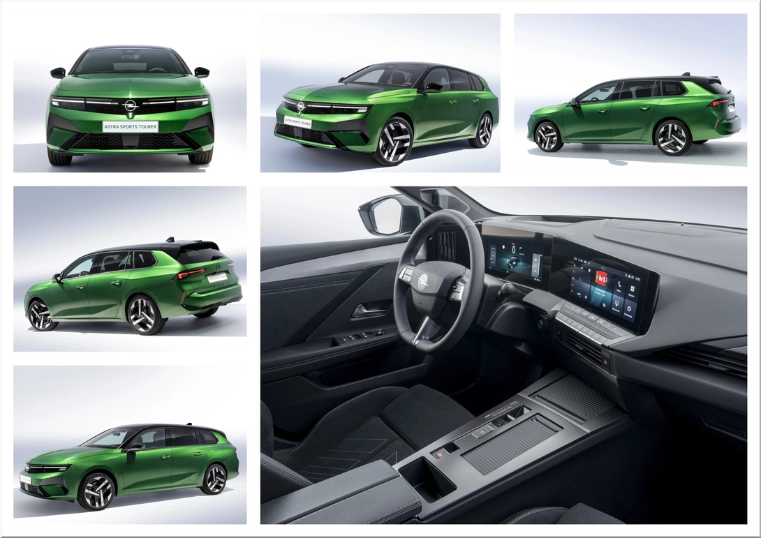 New Opel Astra Sports Tourer Gains Range, Space and Smarter Tech