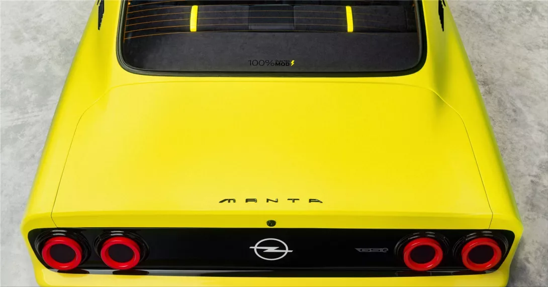 The Opel Manta GSe ElektroMOD bridges heritage and innovation