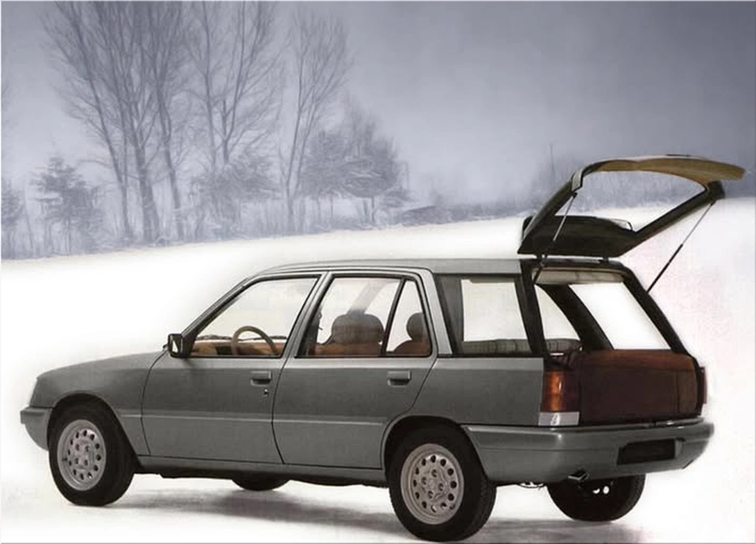 Unseen Peugeot 205 Estate Concepts: Verve and Nepala Projects Revealed