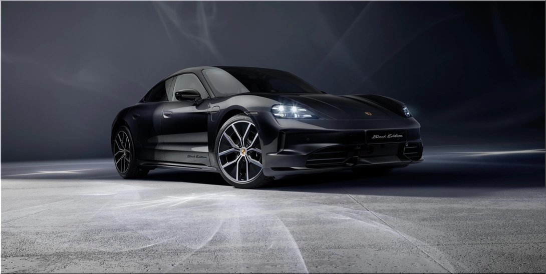 Porsche Taycan and Cayenne Black Edition