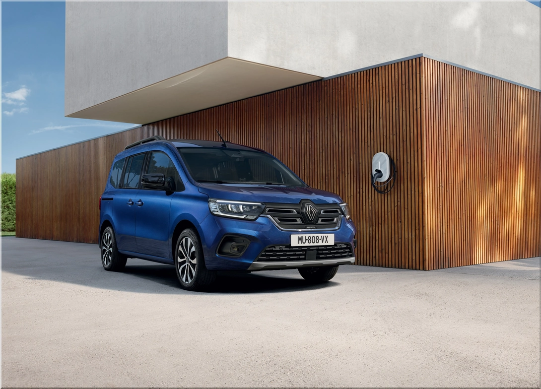 Renault Kangoo Update: 354 km Range and Faster Charging
