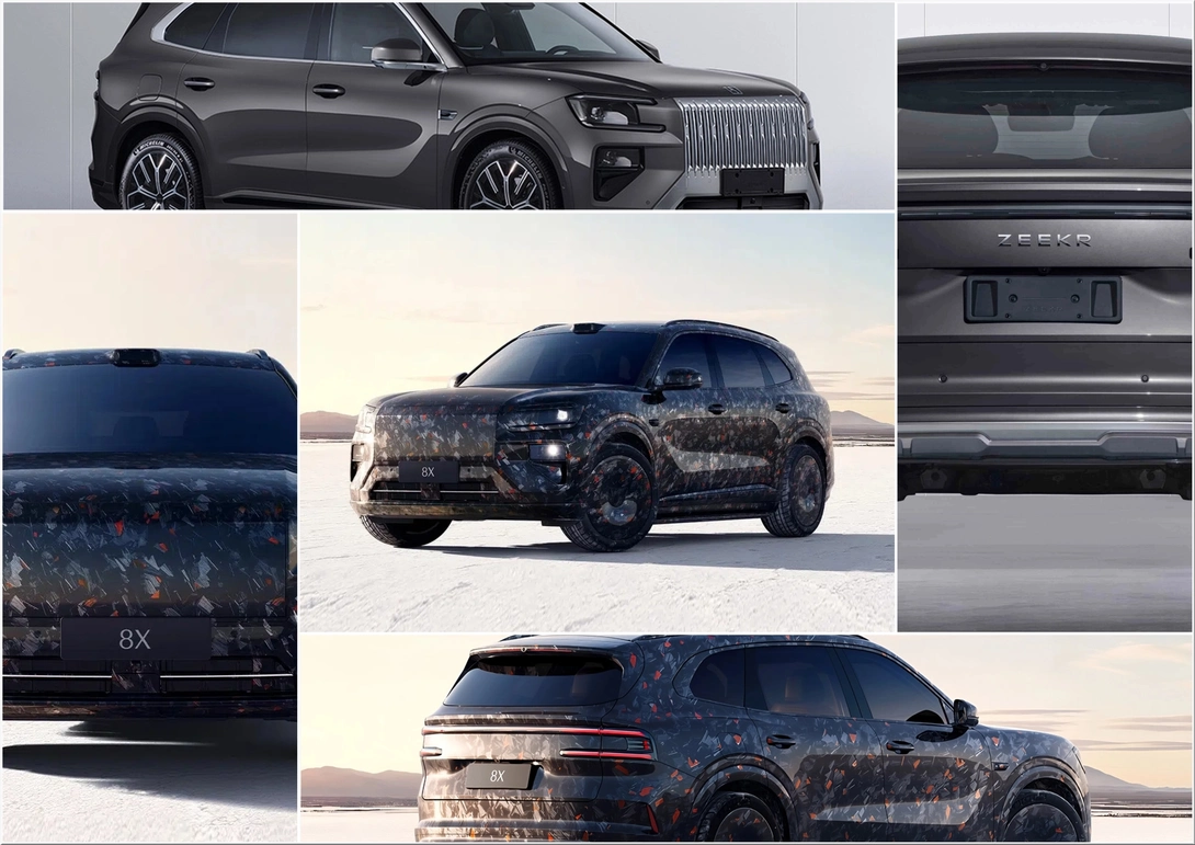 Zeekr 8X 2027: 1,381 hp Triple-Motor PHEV SUV Starts at $54,609 