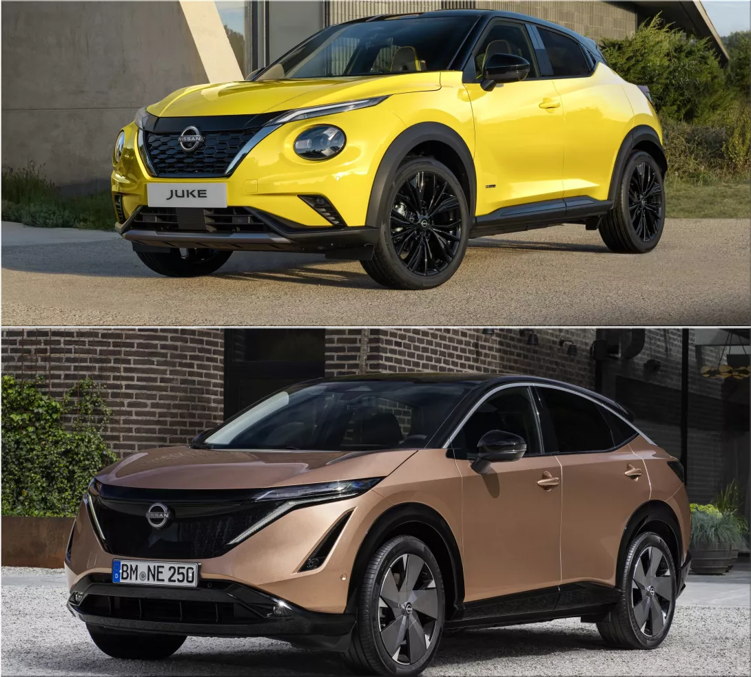 Nissan Electrified: Award-Winning Interiors for the Juke Hybrid & Ariya